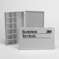 3M CLEAR-TERMINAL-BOX Scotchlok Plastic Empty Terminal Box, Clear