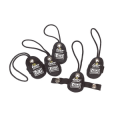 DBI-SALA 9505841 RFID retrofit tag for softgoods, 25-pack with integral choker strap, snap strap, and zip ties.
