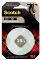 Scotch® Indoor Double-Sided Mounting Tape 110S, 0.5 in x 80 in, 6 Rolls