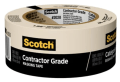Scotch® Contractor Grade Masking Tape 2020-48MP, 48mm x 55m, 24 rolls/case