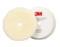 3M™ Perfect-It™ Random Orbital Wool Compounding Pad 34120, Coarse, White, 5 in (130 mm), 2 Pads/Bag, 6 Bags/Case