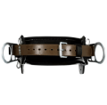 3M™ DBI-SALA® 2D Lineman Tongue Buckle Positioning Belt 1003243, Leather, Black, D21