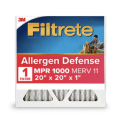 3M 9802-2PK-HDW Filtrete Micro Allergen Reduction Filters, 20 in x 20 in x 1 in (50.8 cm x 50.8 cm x 2.5 cm)