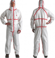 3M 4565-BLK-3XL Disposable Chemical Protective Coverall Safety Work Wear 25/Case