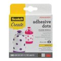 3M 010-300S-CFT Scotch Adhesive Dots, Clear