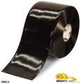 Mighty Line 6 in BLACK Solid Color Tape - 100 ft Roll