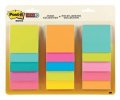 3M 654-15SSMULTI2 Post-it Notes, 3 in x 3 in (76 mm x 76 mm)
