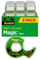3M 3105 Scotch Magic Tape 3/4 in x 300 in, 72 packs of 3 per Case