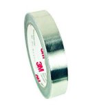 3M EMI Shielding Aluminum Foil Tape 1170, 3/4 in x 18 yd, 12 rolls per case