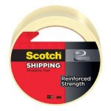 3M 8950-30 Scotch Reinforced Strength Shipping Strapping Tape, 1.88 in x 30 yd (48 mm x 27,4 m)
