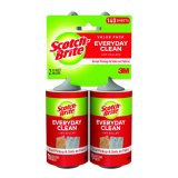 Scotch-Brite™ Lint Roller Twin Pack 836RS-70TP, 4 in x 36.9 ft (10.1 cm x 11.2 m), 6/2