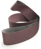 3M™ Cloth Belt 302D, P180 J-weight, 25 in x 75 in, 5/Case