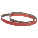 3M 384F Cloth Belt, 1/4 in x 24 in, 60+ XF-weight, Fabri-Lok Splice, 50 per inner, 200 per case