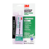 3M 4200FC Marine Adhesive Sealant Fast Cure White, 3 oz Tube, 6 per case