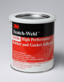 3M 847 Nitrile High Performance Rubber And Gasket Adhesive Brown, 1 Gallon, 4 per case
