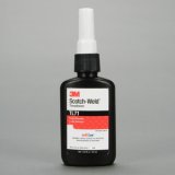 3M TL71 Scotch-Weld Threadlocker Red, 1.69 fl oz/50 mL Bottle, 10 per case