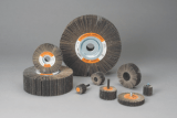 3M 661406 Standard Abrasives A/O Flap Wheel, 6 in x 1 in x 1 in 80, 5 per case