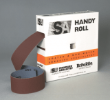 3M 713948 Standard Abrasives A/O Handy Roll, 1-1/2 in x 50 yd P220 J-weight, 10 per case