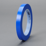 3M 471 Vinyl Tape Blue, 1/2 in x 36 yd 5.2 mil, 72 rolls/case