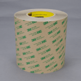 3M 468MP case Adhesive Transfer Tape 468MP Clear, 16 in x 60 yd 5 mil, 1 roll per case