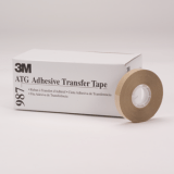 3M™ ATG Adhesive Transfer Tape 987, Clear, 1/2 in x 36 yd, 1.7 mil, 12 rolls per case