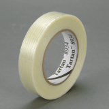 3M 8934 Tartan Filament Tape Clear, 24 mm x 55 m, 36 rolls per case