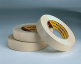 3M 231/231A Paint Masking Tape Tan Plastic Core, 12 mm x 55 m 7.6 mil, 18 per inner 72 per case Bulk
