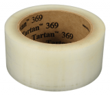 3M 369 PK6 Tartan General Use Box Sealing Tape 369 Clear, 72 mm x 100 m, 6 rolls per pack, 4 packs per case, Conveniently Packaged