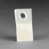 3M 1074 Hang Tab Clear, 1 in x 2 in, 10 tabs per pad 100 pads per carton 10 cartons per case