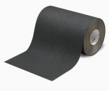 3M 310 Safety-Walk Slip-Resistant Medium Resilient Tapes and Treads, Black, 12 in x 60 ft, Roll, 1/case