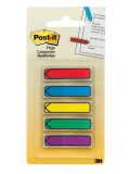 3M 684-ARR1 Post-it Flags, .47 in x 1.7 in Assorted Brights 20 each 100 TTL Flags