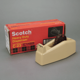 3M C23 Scotch Heavy Duty Dispenser, 1 in, 1 per case