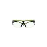 3M™ SecureFit™ 400 Series Safety Glasses SF401XAF-GRN, Green/Black, Clear Anti-Fog/Anti-Scratch Lens, 20 EA/Case
