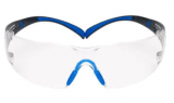 3M™ SecureFit™ Safety Glasses SF401SGAF-BLU, Blue/Gray, Clear Scotchgard™ Anti-fog Lens, 20 EA/Case