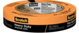 Scotch® Heavy Duty Masking Tape 2020+-24AP, 24mm x 55m, 36/Case