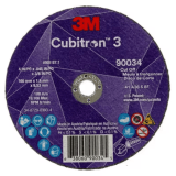 3M™ Cubitron™ 3 Depressed Center Grinding Wheel, 90003, 36+, T27, 4-1/2 in x 1/4 in x7/8 in ANSI, 10/Pack, 20 ea/Case