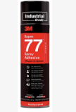 3M 77 Super Classic Spray Adhesive, Net Wt 16.5 oz, 12 per case, Not for sale or use in CA and other states. Consult local air quality rules before use.