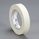 3M 2214 Paper Masking Tape Tan, 18 mm x 50 m 5.4 mil, 48 per case Bulk