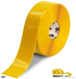 Mighty Line 3 in YELLOW Solid Color Tape - 100 ft Roll
