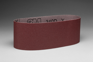3M 340D Cloth Belt, 3 in x 24 in P100 X-weight, 10 per inner 50 per case
