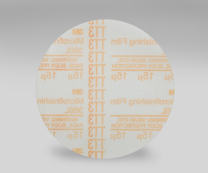 3M 366L Hookit Microfinishing Film Type D Disc, 6 in x NH 15 Micron, 50 per inner 500 per case