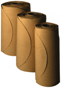3M 01322 Stikit Gold Film Disc Roll, 6 in, P500, 75 discs per roll, 6 rolls per case