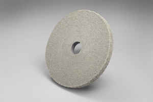 3M XL-WL Scotch-Brite EXL Deburring Wheel, 6 in x 3/8 in x 1 in 9S FIN, 4 per case