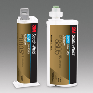 3M DP8805NS Scotch-Weld Low Odor Acrylic Adhesive Green, 490 mL, 6 per case
