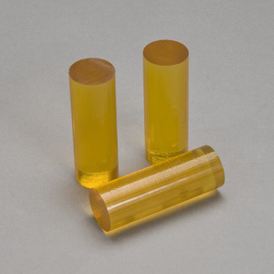 3M 3779Q Hot Melt Adhesive 3779 Q Amber, 5/8 in x 8 in, 11 lb per case