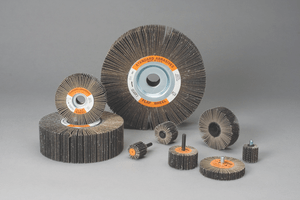 Standard Abrasives™ A/O Flap Wheel 611406, 1 in x 1 in x 1/4 in 80, 10 per inner 100 per case