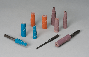 3M 730102 Standard Abrasives Ceramic Full Taper Cartridge Roll, 1/2 in x 1-1/2 in x 1/8 in 120, 100 per case