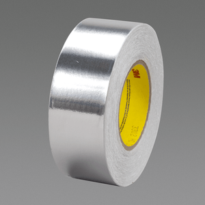 3M 3302 Conductive Aluminum Foil Tape Silver, 60 in x 36 yd 3.6 mil, 1 roll per case