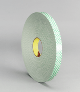 3M 4032 Double Coated Urethane Foam Tape Off-White, 1 in x 72 yd 1/32 in, 9 per case Bulk