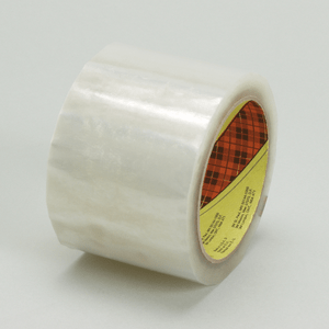 3M 371 Scotch Box Sealing Tape Clear, 72 mm x 914 m, 4 per case Bulk